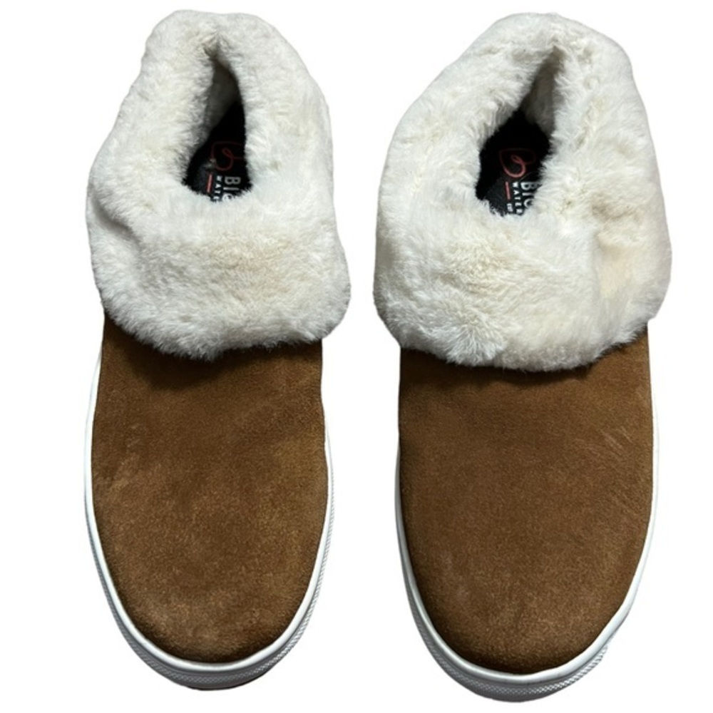 Blondo Light Brown Slip on Shoes With Faux Fur Size 6